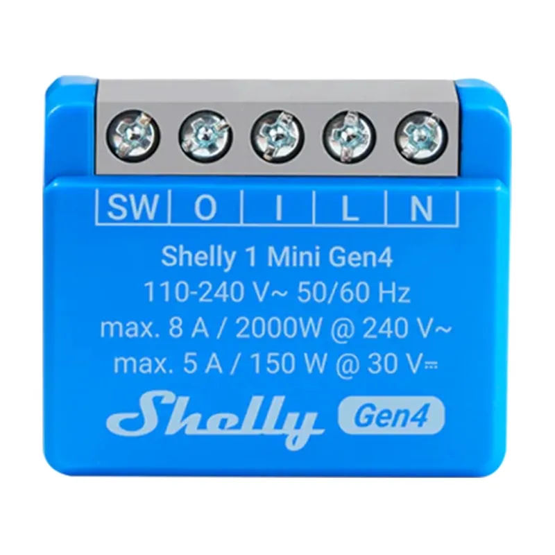 Shelly 1 Mini Gen4 Controller Zigbee/Matter